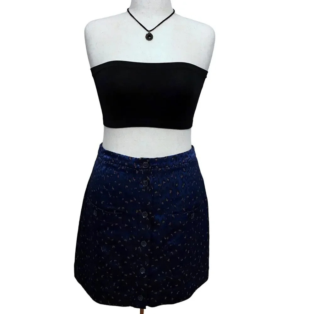 Banana Republic NWT Mini Leopard Print Skirt Women 14